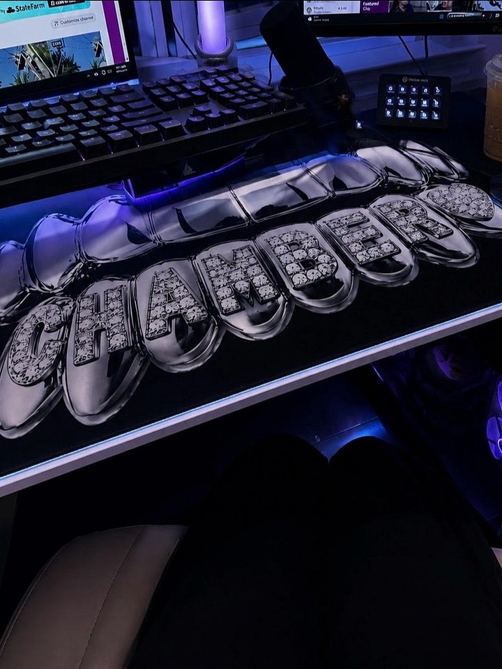 Diamond Grillz Gaming Desk Pad product image (2)