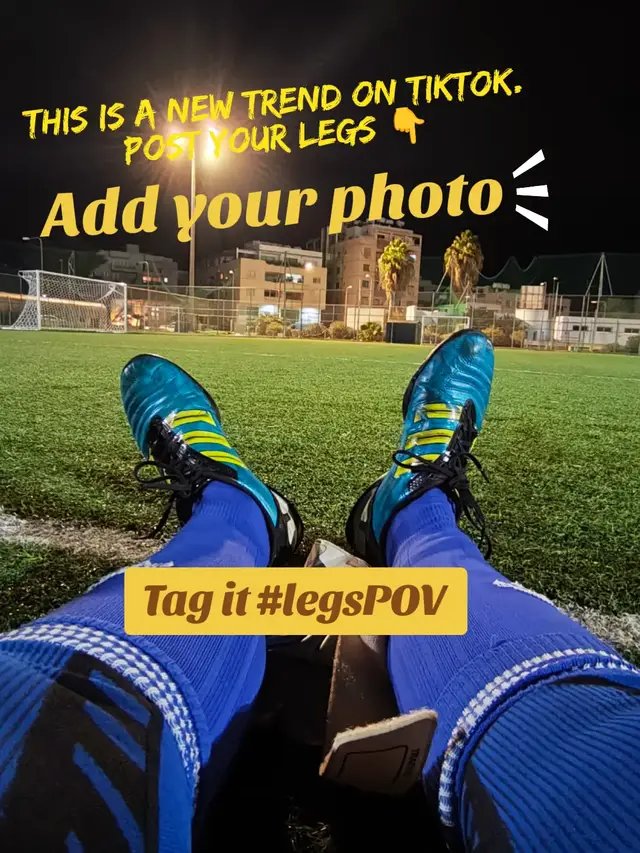 new TikTok trend. Just a photo of your legs. Nothing else. Different lives, same POV. Your turn 👇 #creatinium  #newtrend  #legsPOV  #discipline #viral