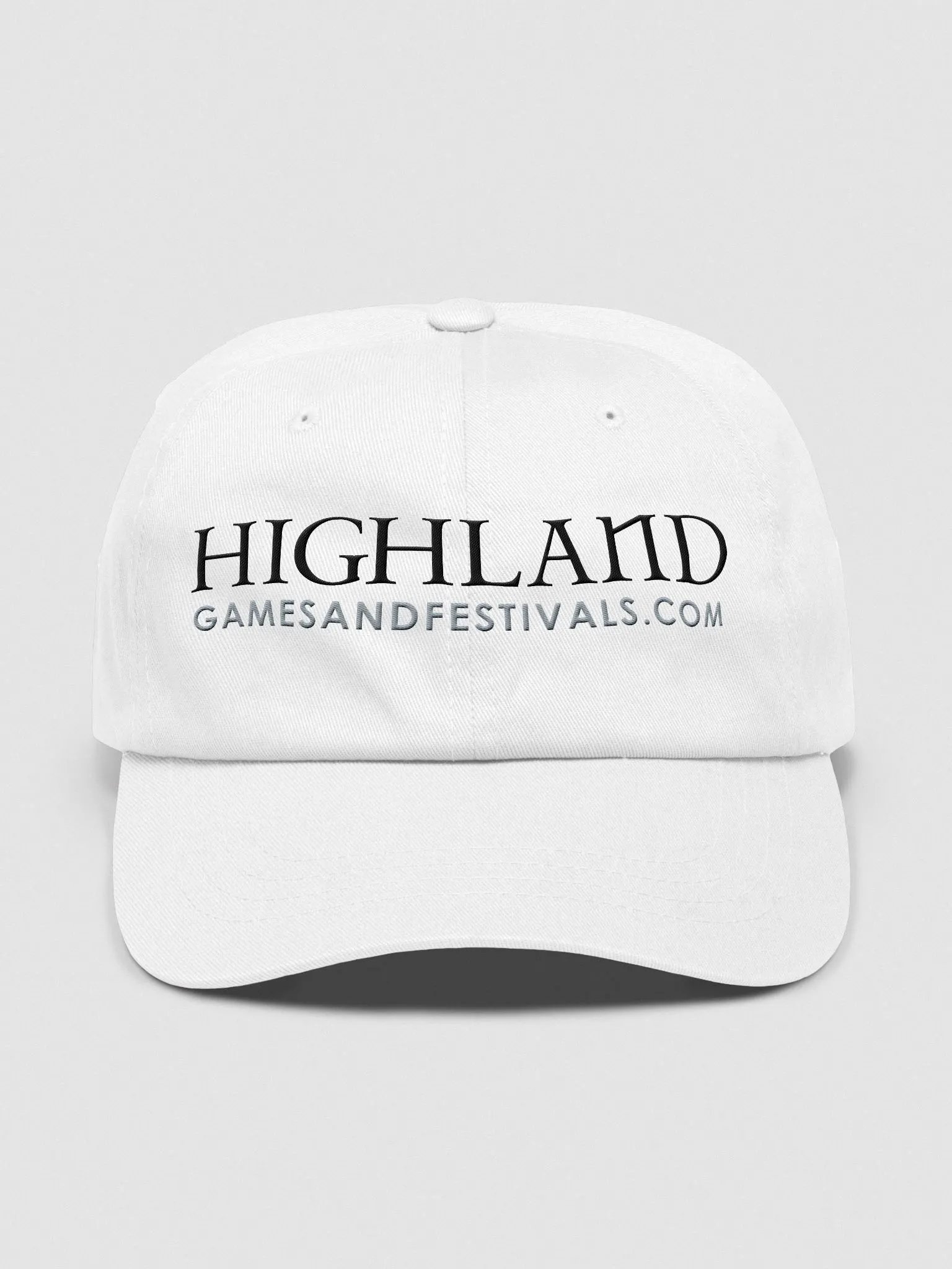 HGAF Logo Cap: WHITE product image (1)