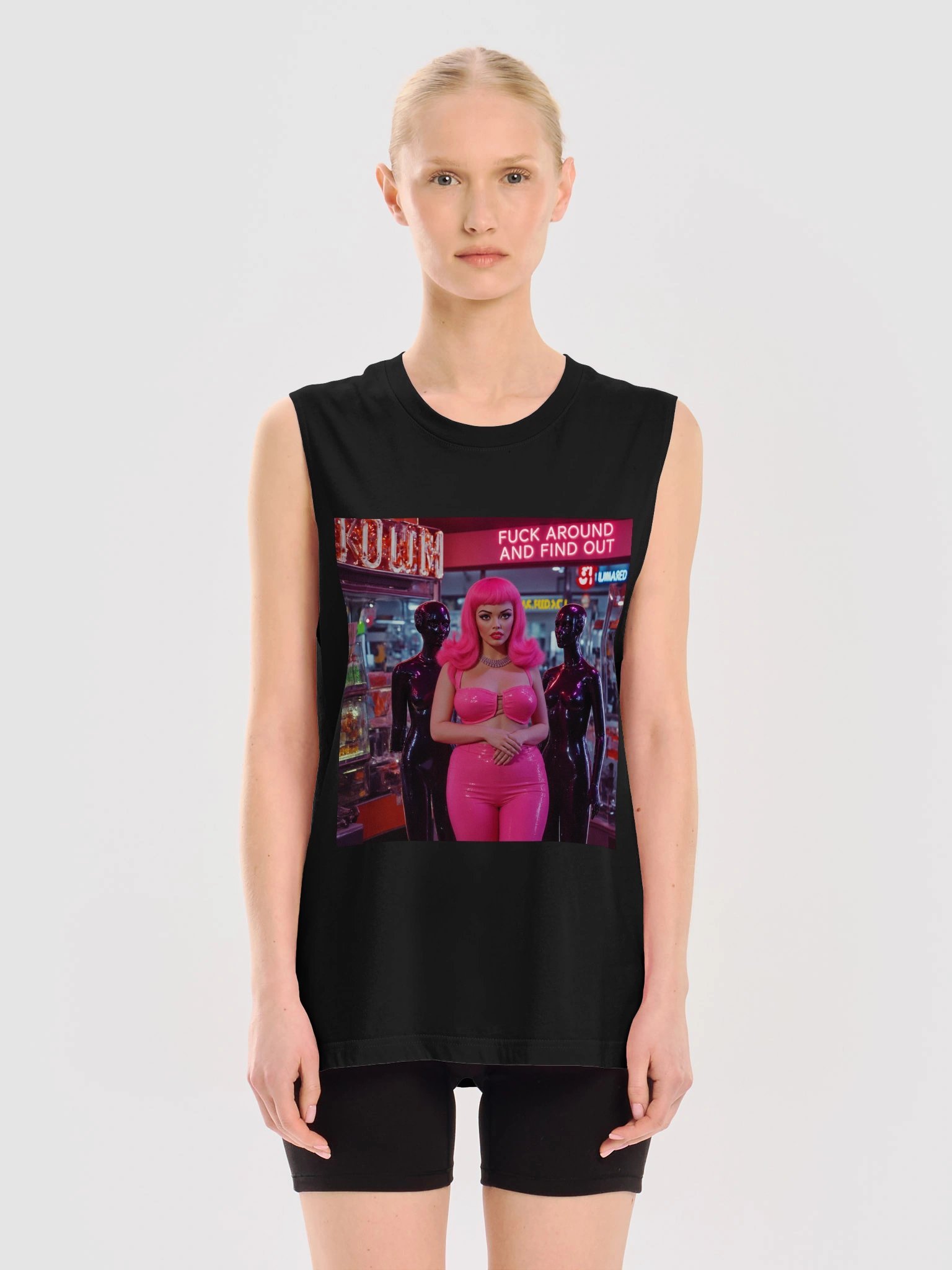 FUCK AROUND AND FIND OUT | Bella+Canvas Muscle Tank product image (7)