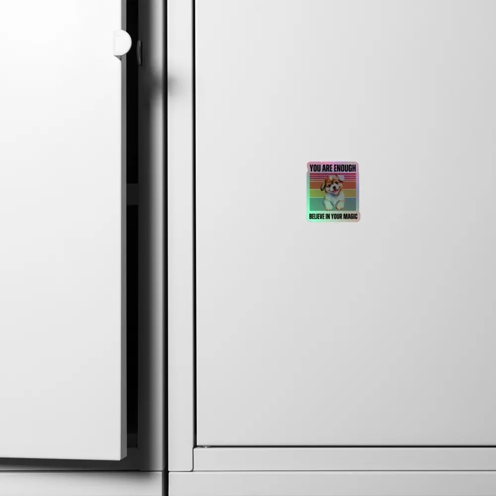 Joyful Pup Holographic Sticker Sheet product image (6)