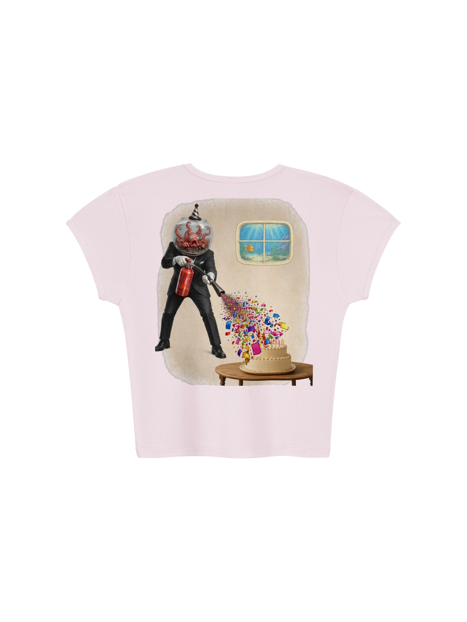 Surprise Party | Baby Tee Crop | QTC product image (14)