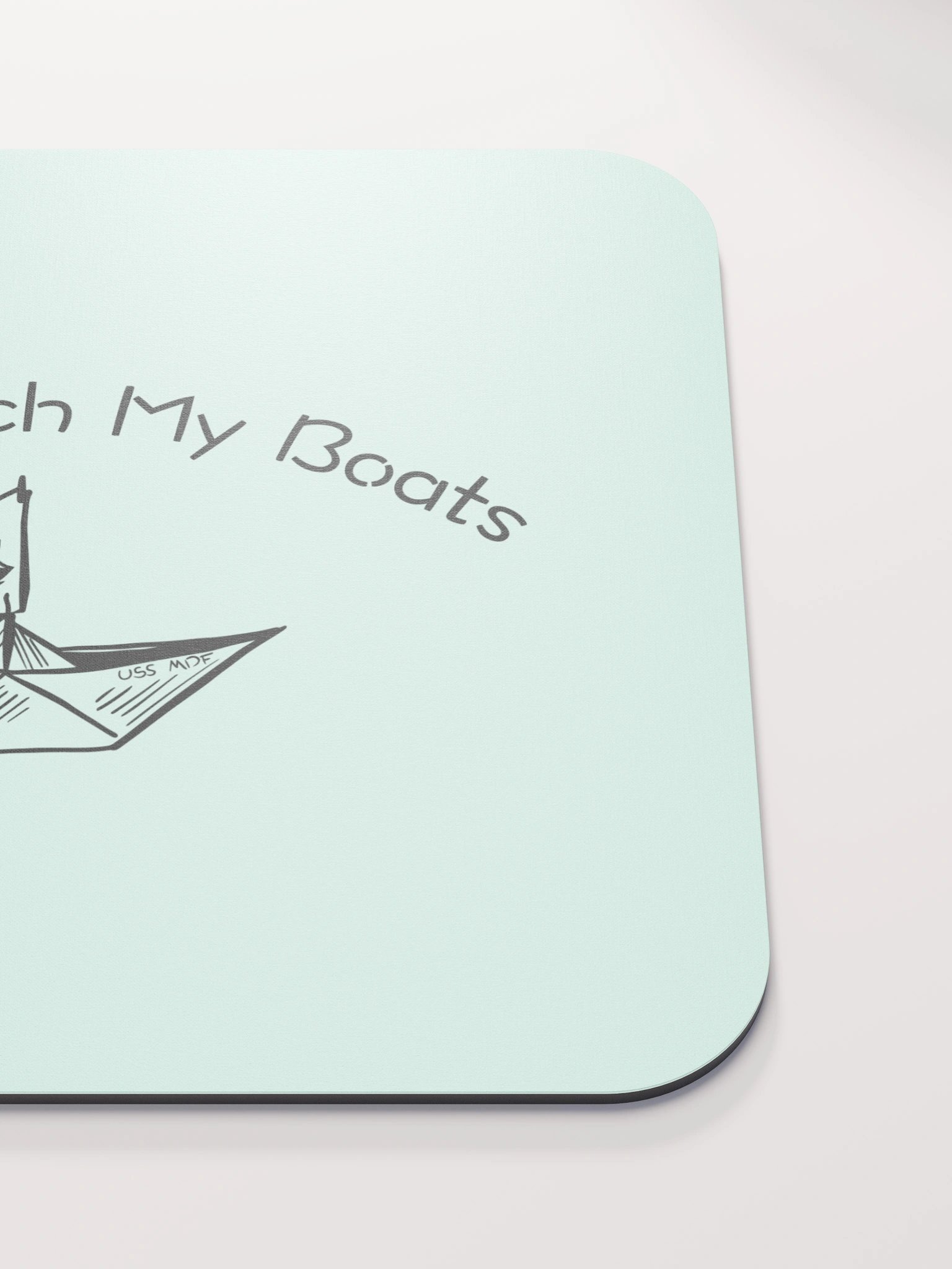 Don't Touch My Boats Mouse Pad product image (5)