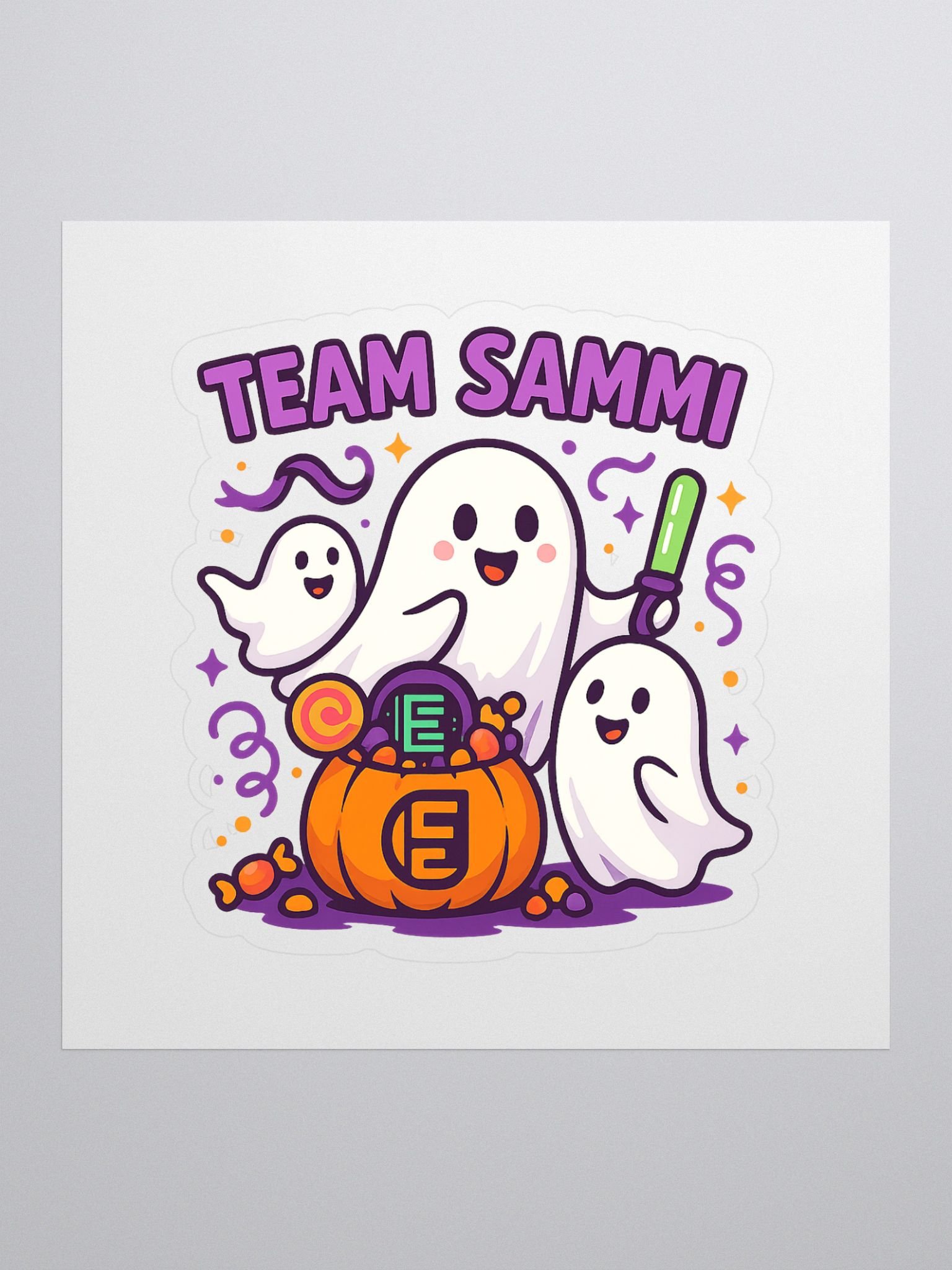 Team Sammi Ghostly Delight Stickers product image (1)