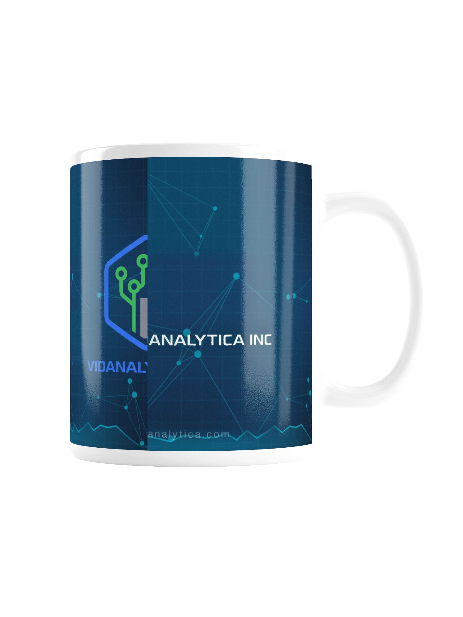 VIDANALYTICA INC Mug - Navy product image (7)