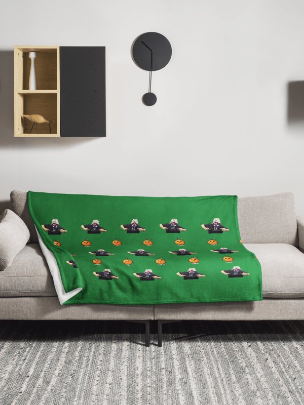 Tux Cerb Throw Blanket product image (1)