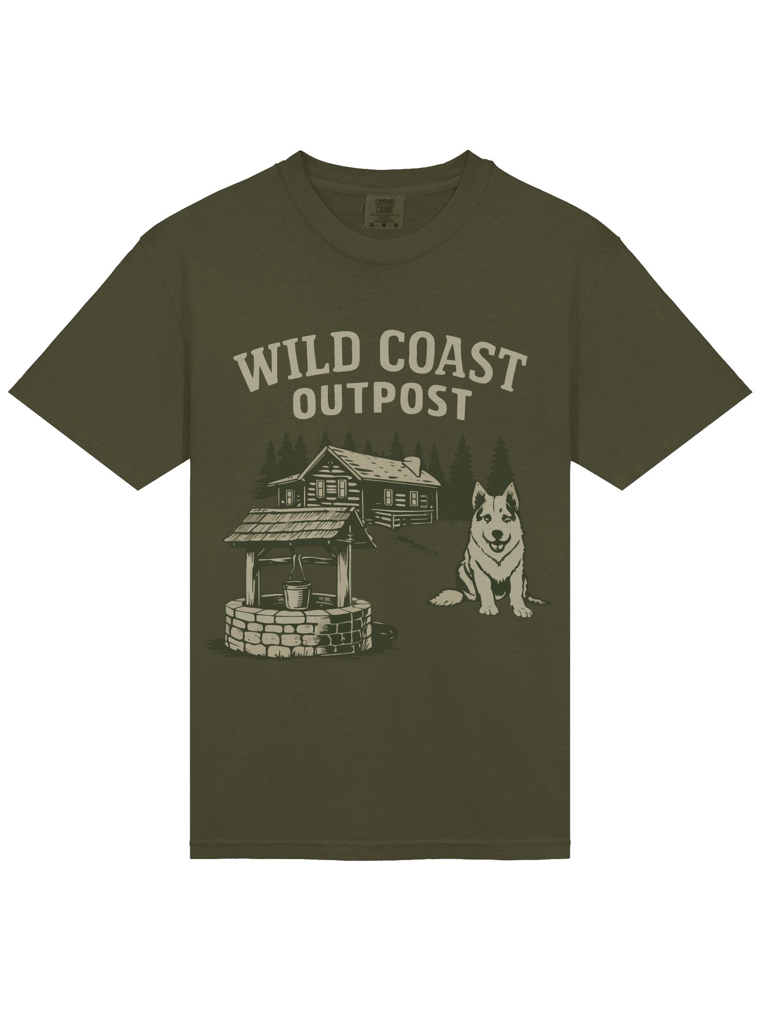 Wild Coast Outpost Cabin Tee product image (3)