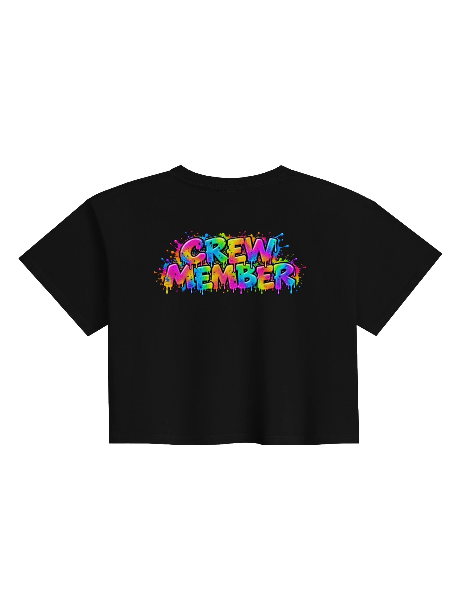 Chaos Graffiti Crop Top by Lyssa Nicole product image (2)