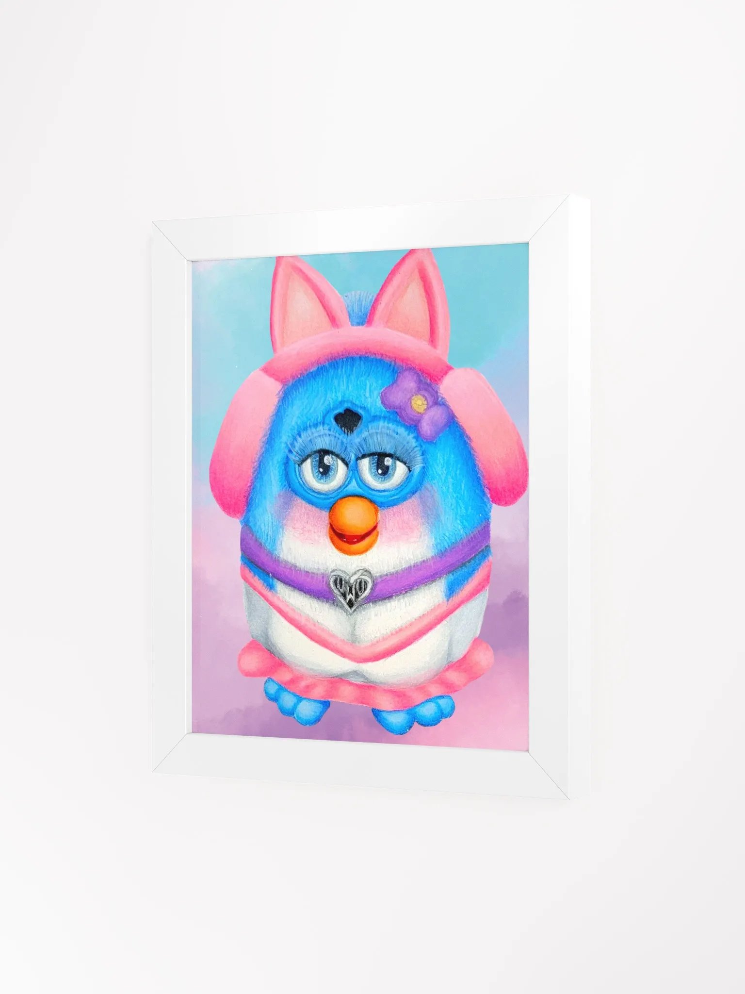 UwU Furby Framed Print product image (4)