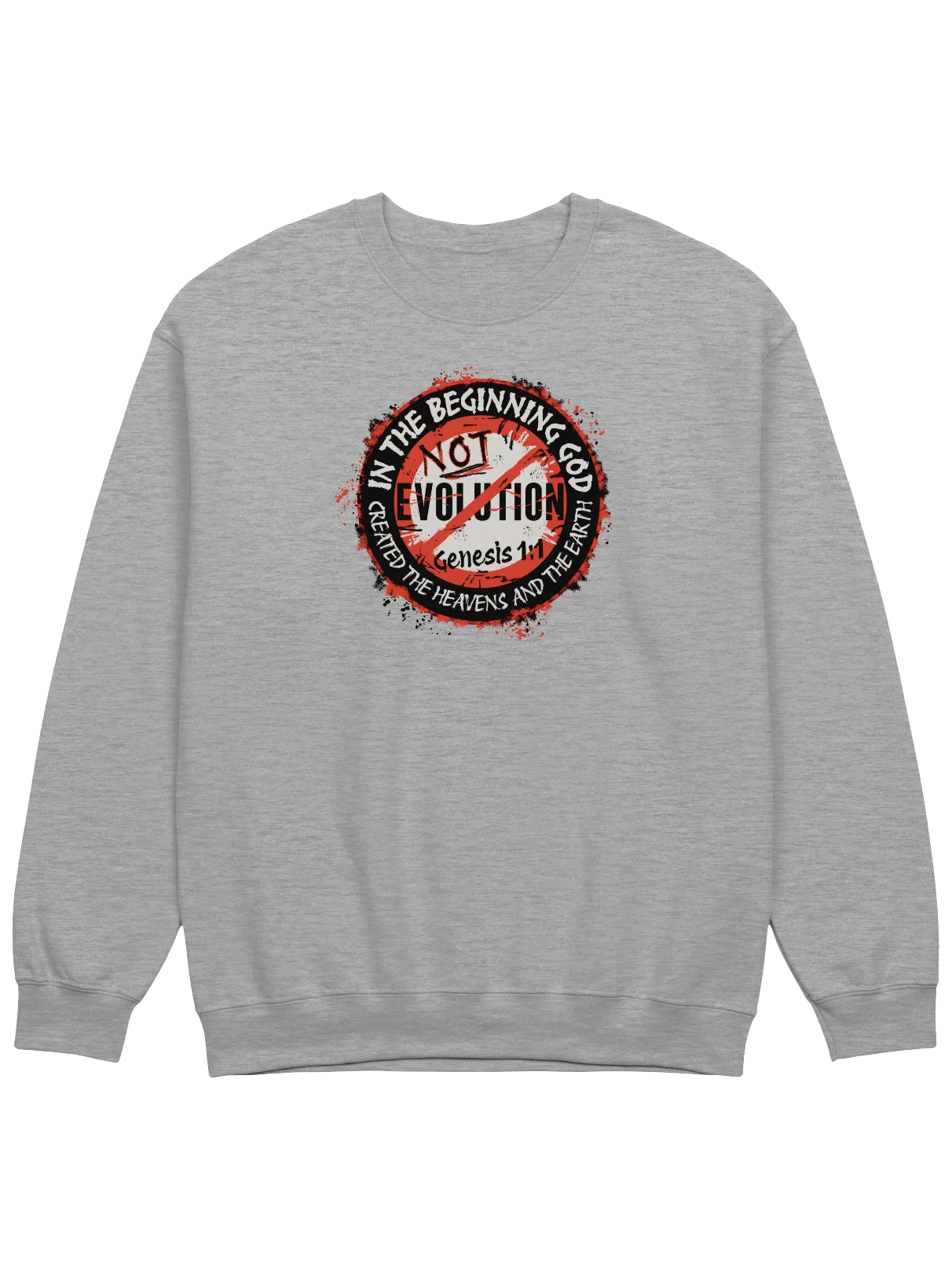 In The Beginning God, Not Evolution Sweatshirt product image (11)