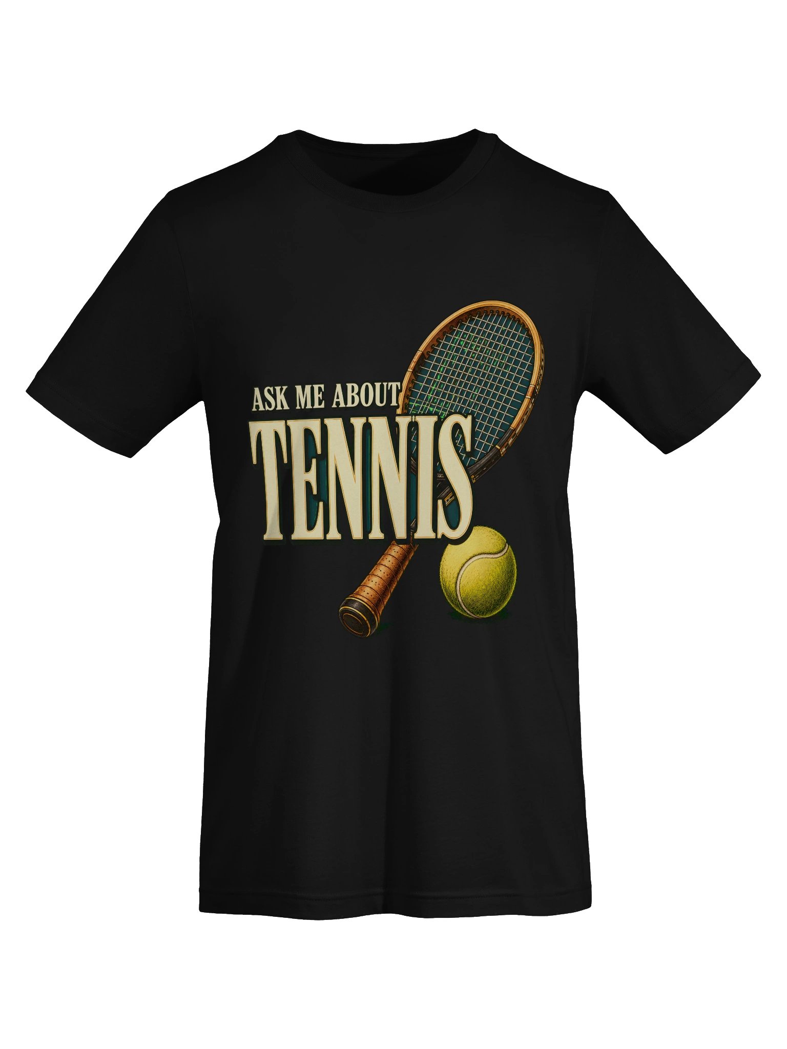 Ask Me About Tennis Tee product image (31)