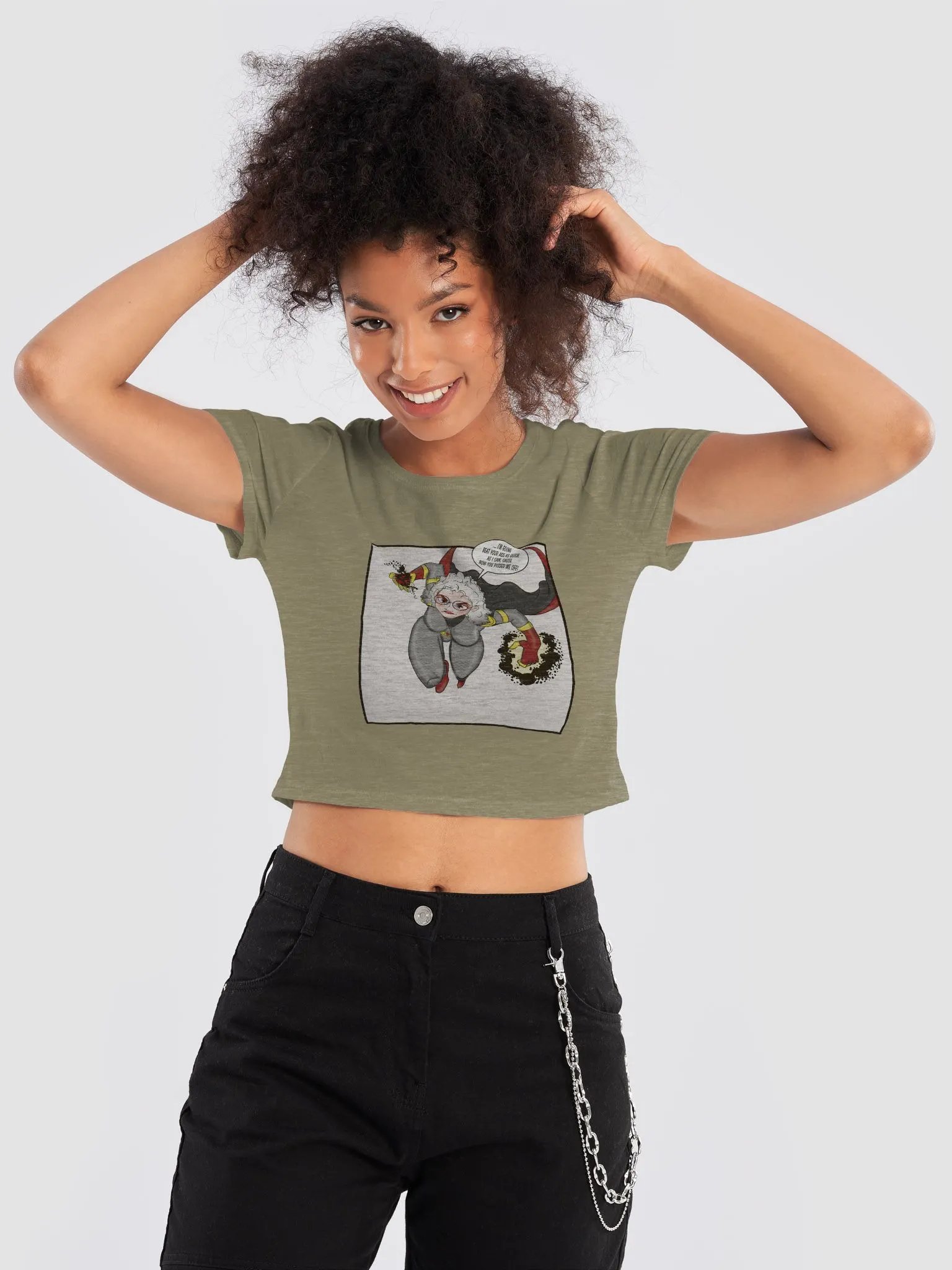 Empowered Elegance Crop Tee product image (18)