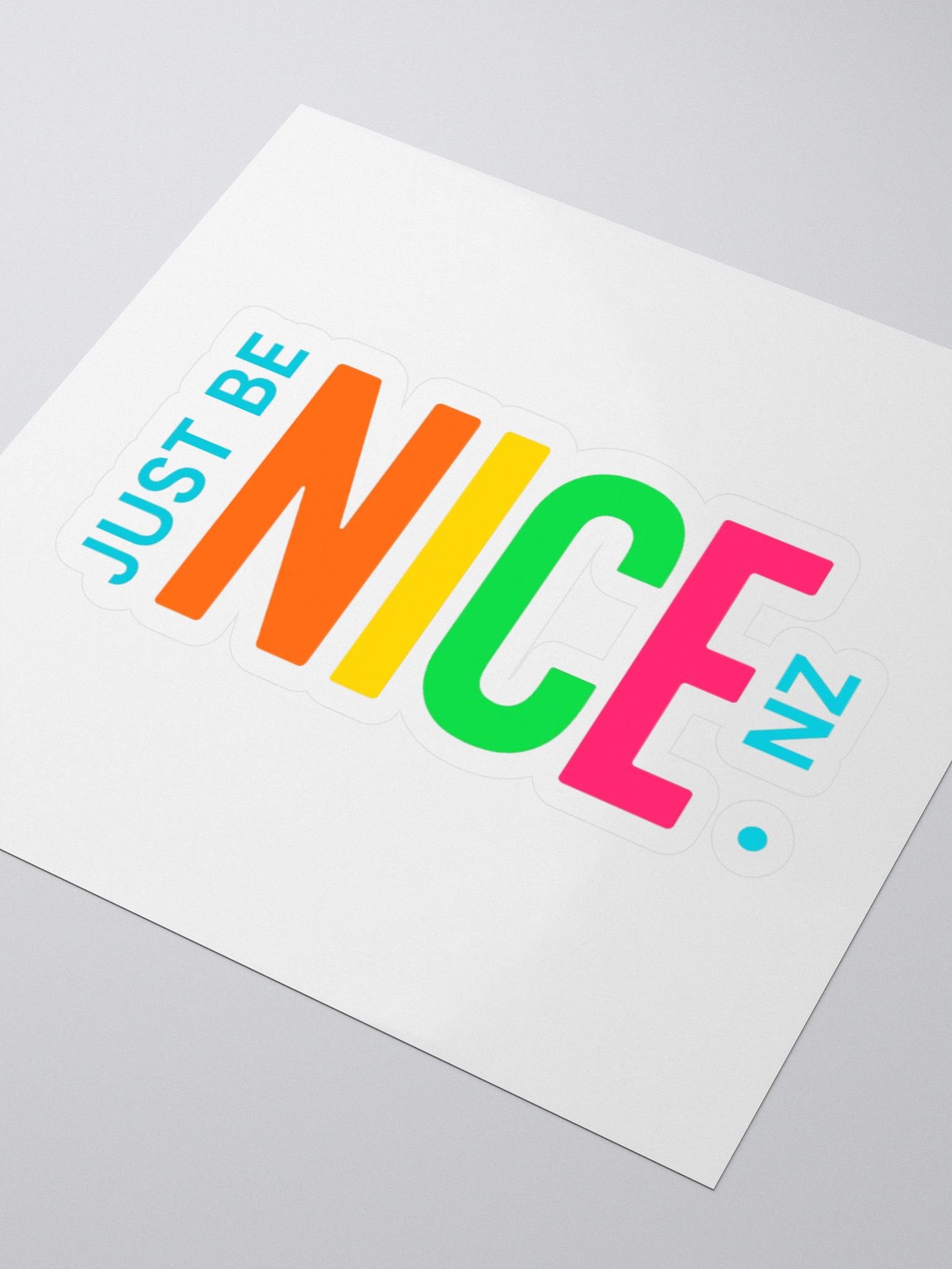 Just Be Nice Stickers product image (3)
