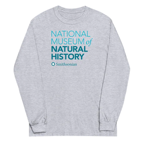 National Museum of Natural History Large Logo Long-Sleeve Tee (Unisex) product image (1)