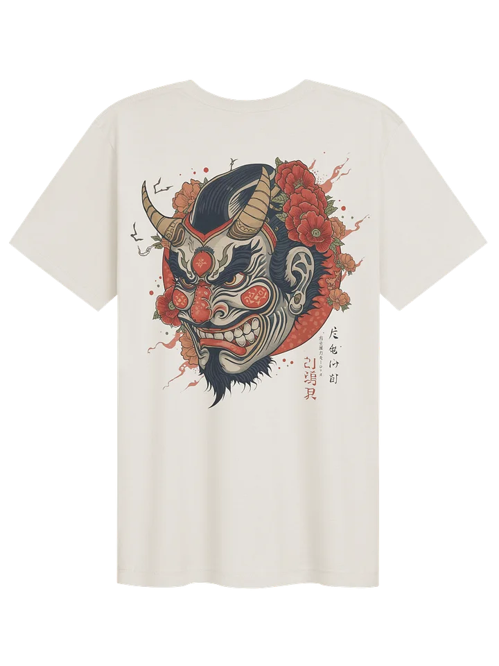 The Bold Oni Mask Streetwear T-Shirt product image (1)