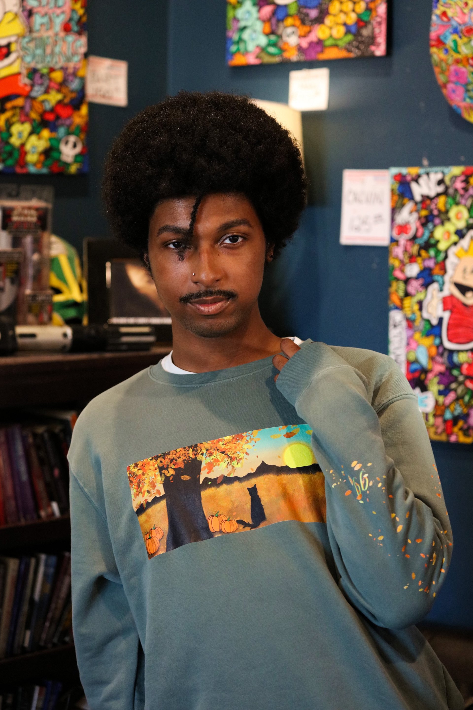Fall Cat Crewneck product image (26)
