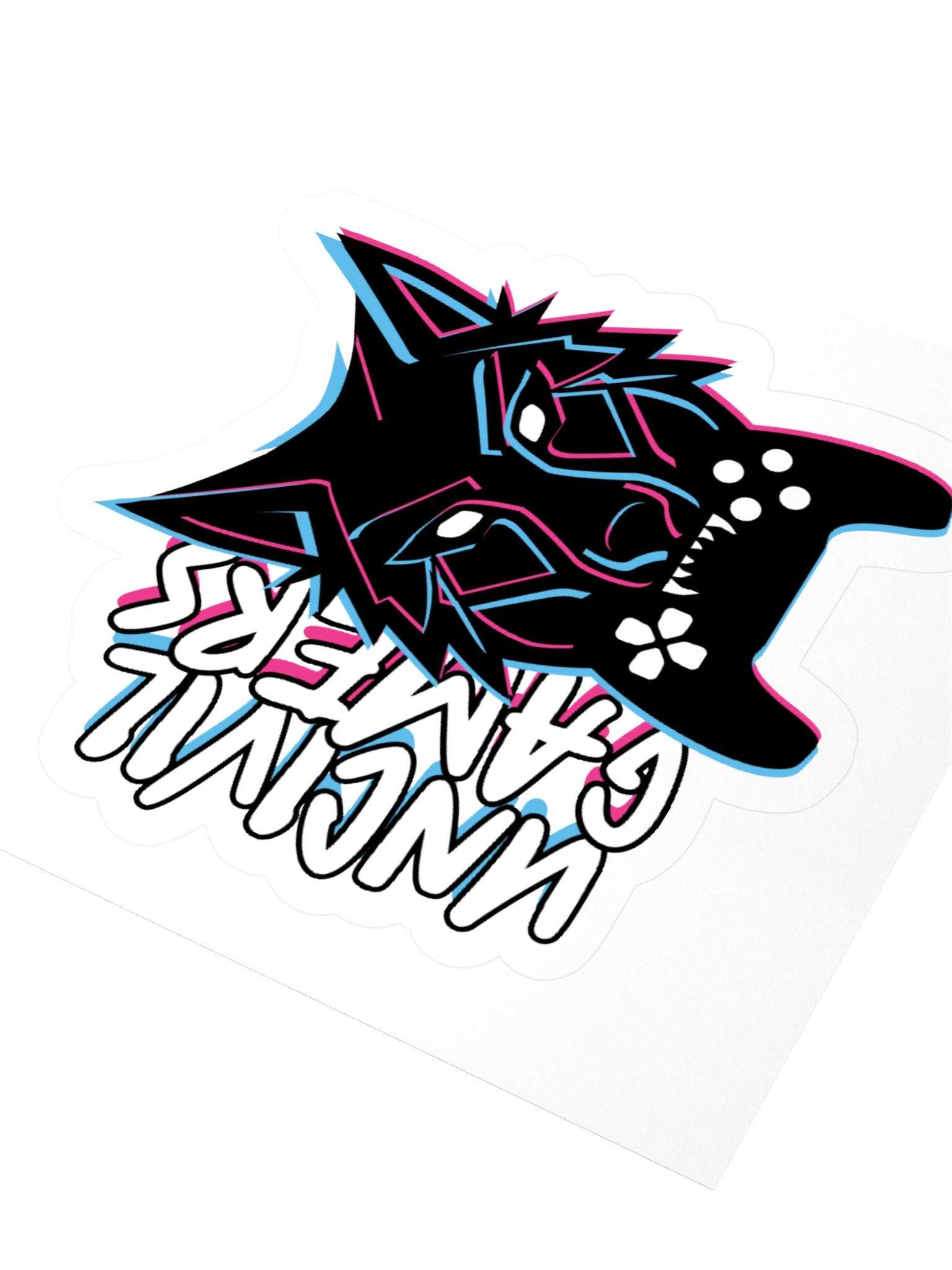 Uncivil Gamers Logo Sticker product image (3)