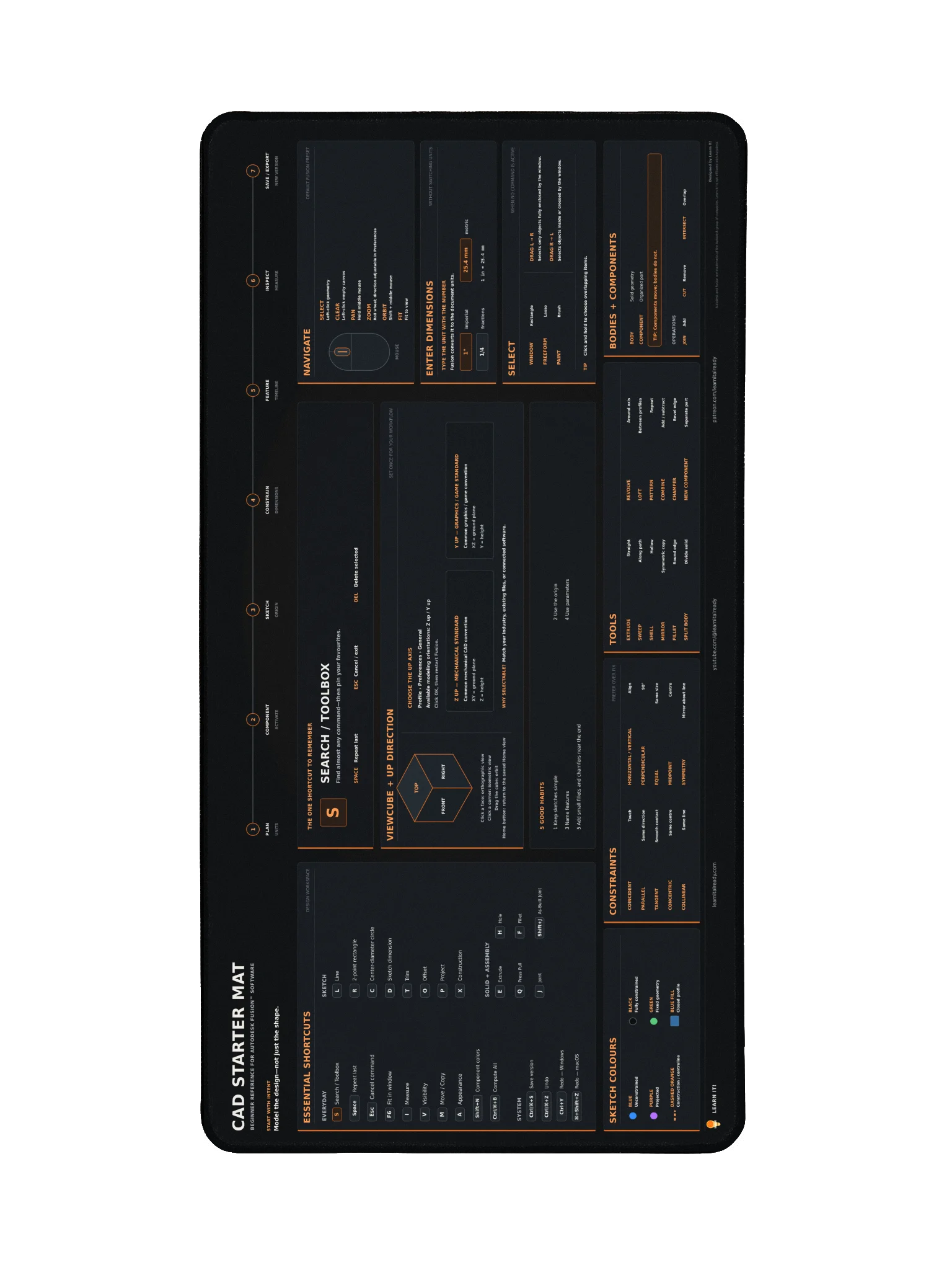 CAD Starter Mat - Night Mode product image (2)