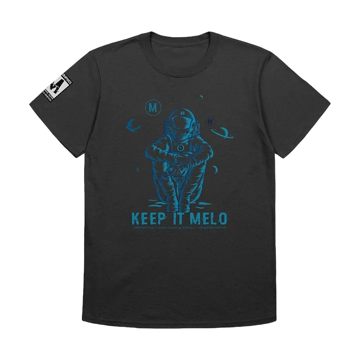 #MeloCrew Vibes: Blue - Basic T-Shirt | #MadeByMELO product image (2)
