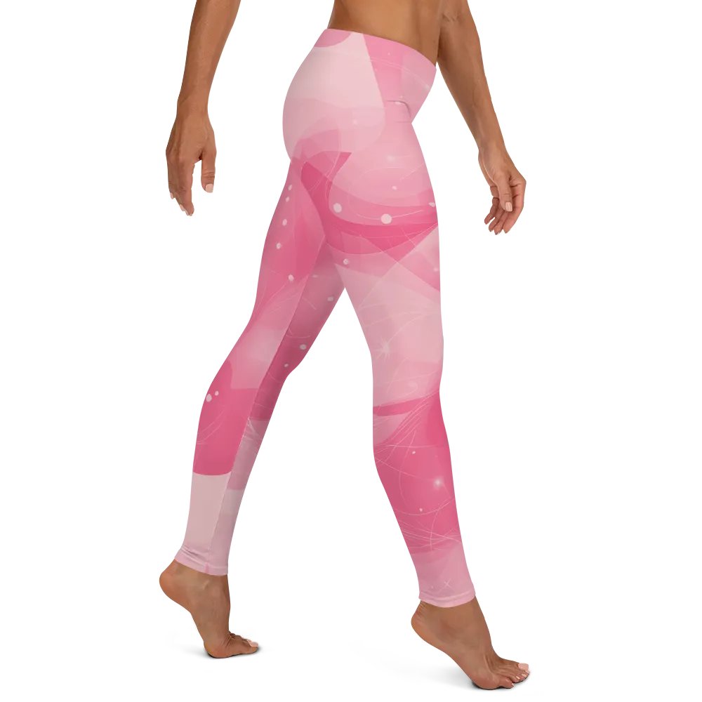 Galaxy Rose Yoga Leggings product image (5)
