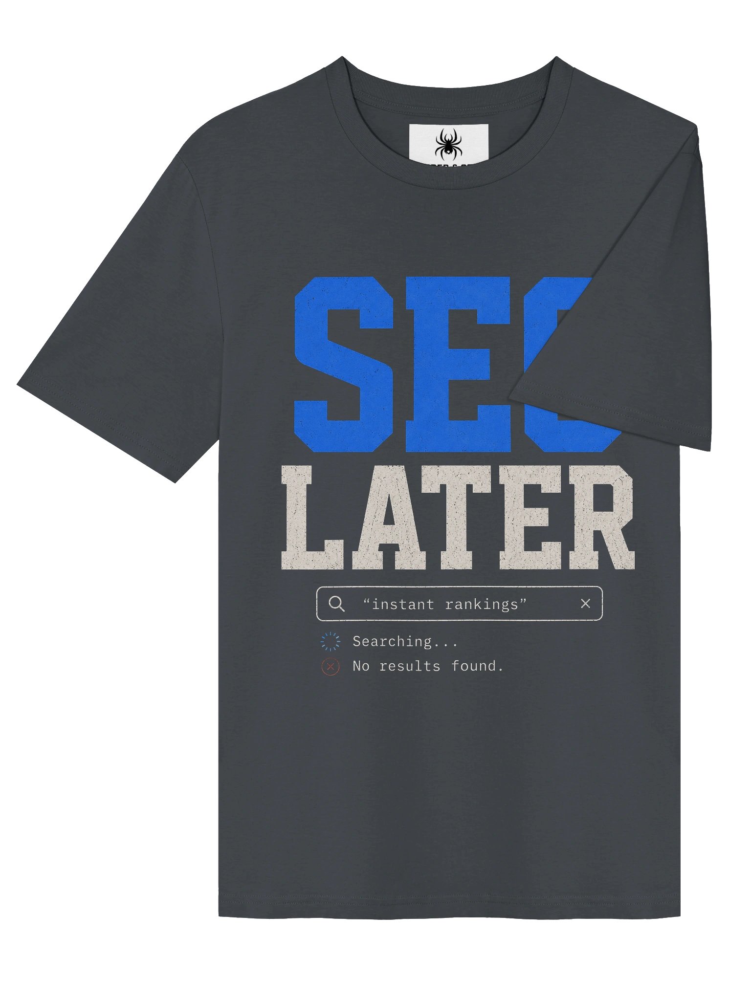 "SEO Later" Tee – Funny SEO Shirt | Varsity Search Bar Design product image (29)