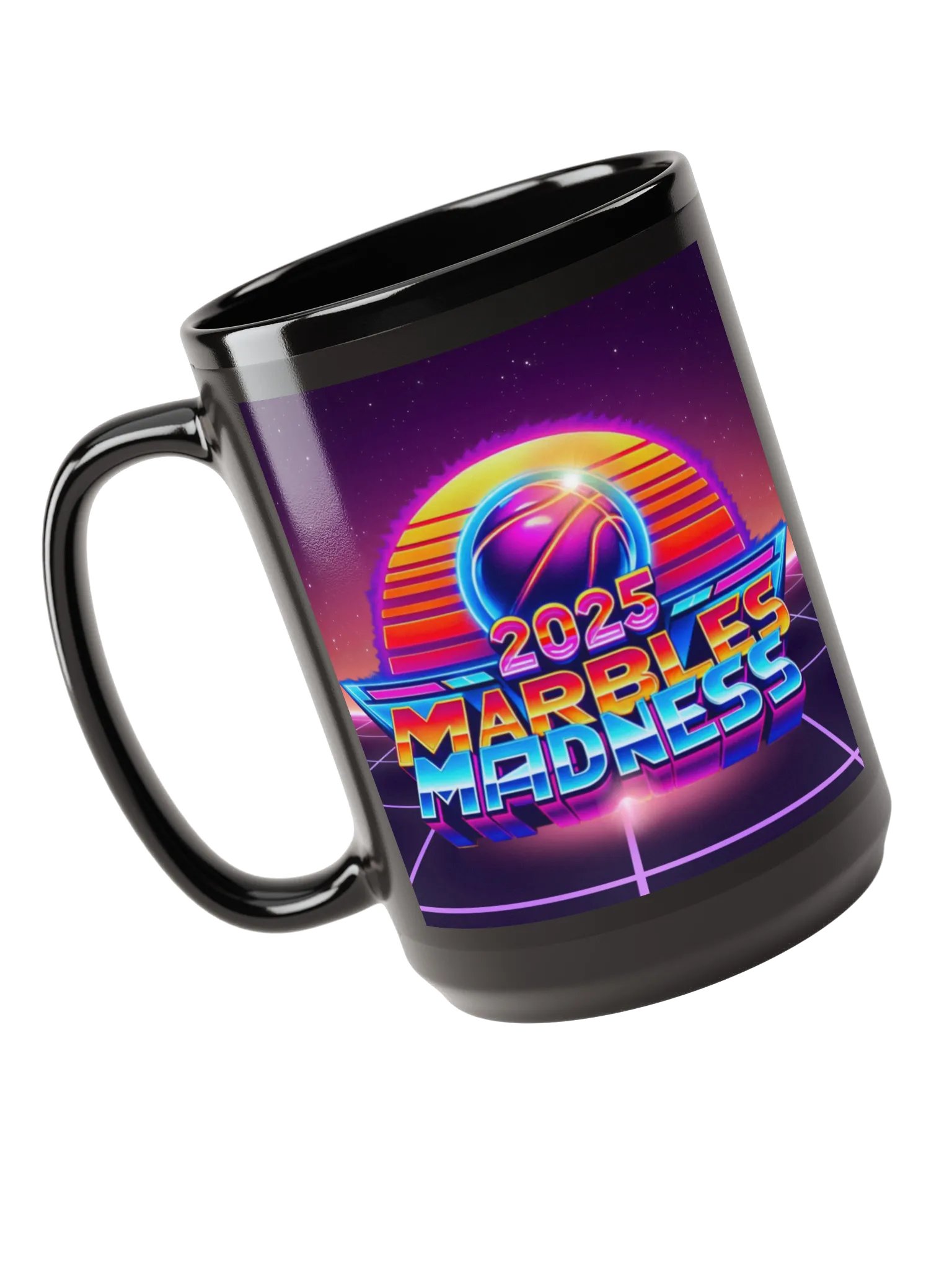 2025 Marbles Madness Black Mug product image (3)