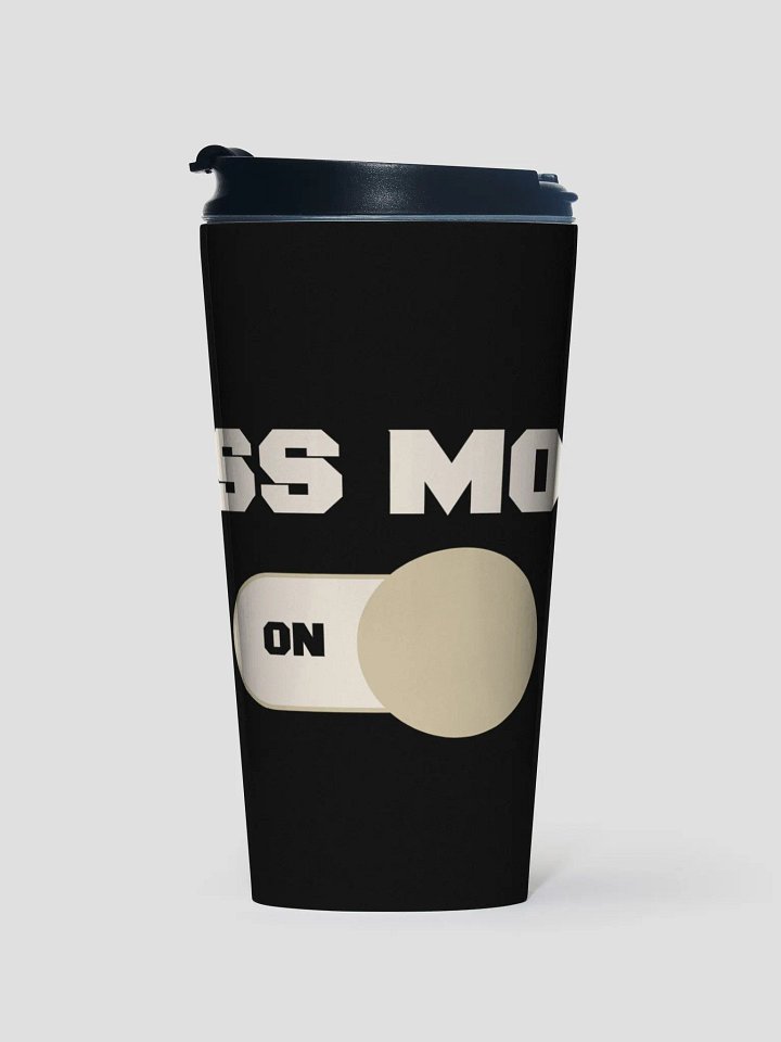 Boss Mode Travel Mug - Black product image (2)