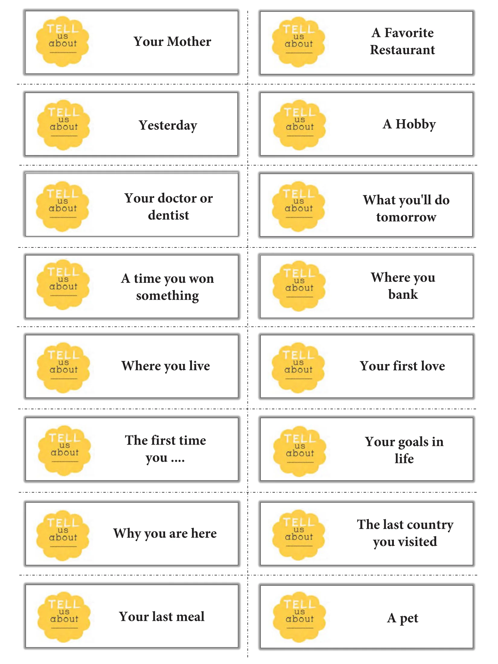 Get Speaking Conversation Cards product image (4)