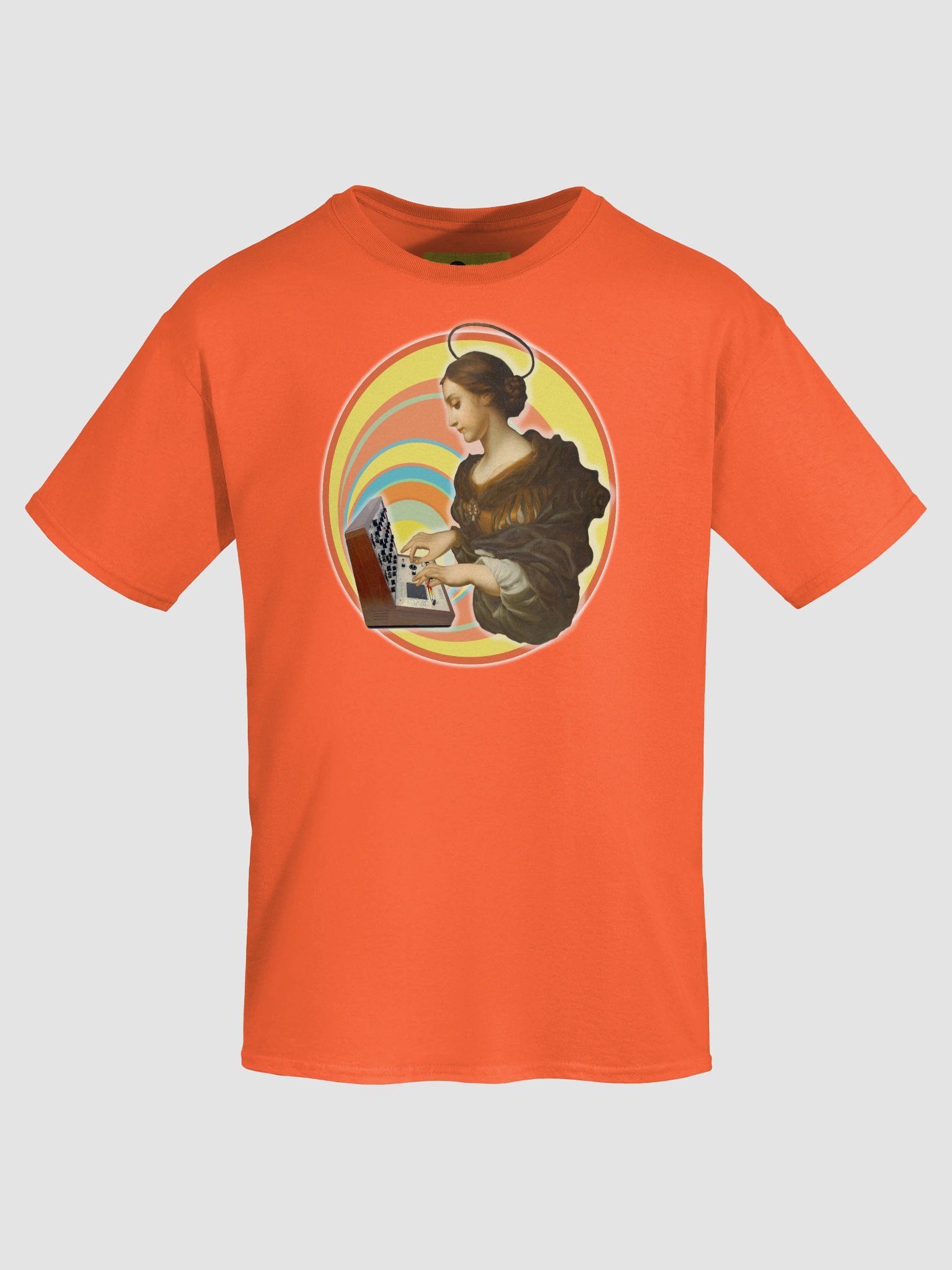 St Synthi Cecilia, The Putney (VCS 3) by Frank Fonik, Techno EDM Unisex t-shirt product image (7)
