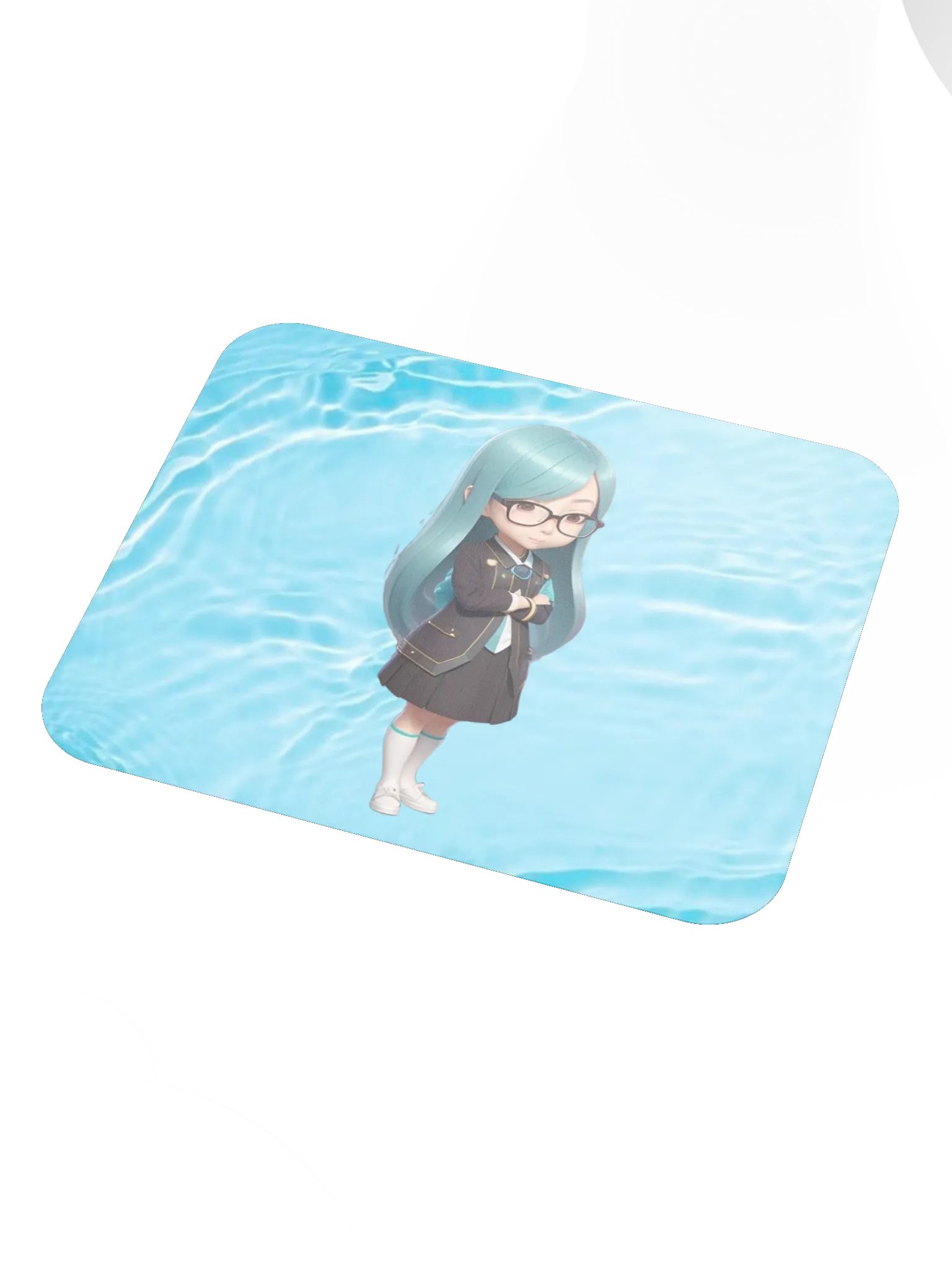(AQUA CHIBI) K Classic Mouse Pad product image (3)