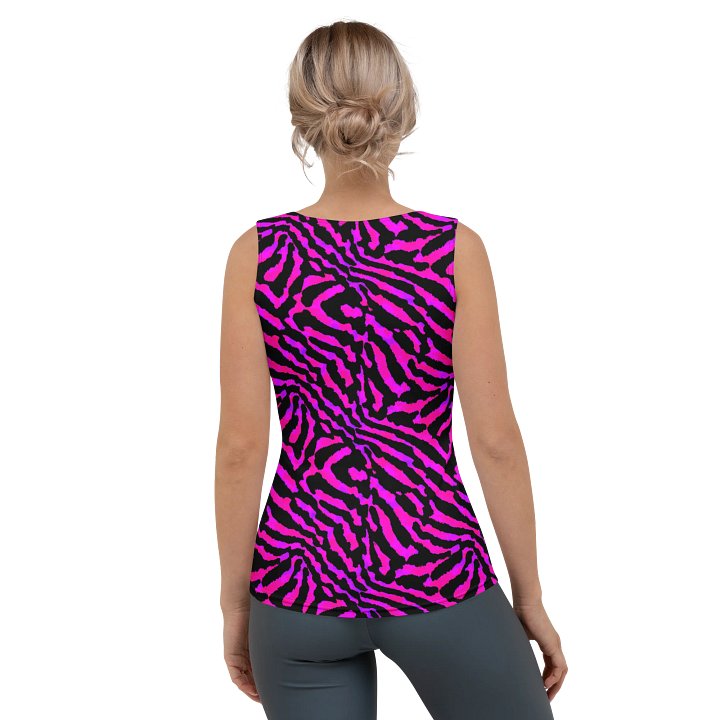 Purple Zebra Tank Top product image (2)