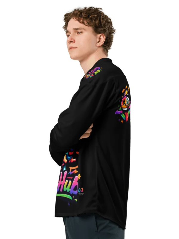LIMITED EDITION - CNX Core All-over print Unisex Long Sleeve Tee — LoonyHub 002 product image (8)