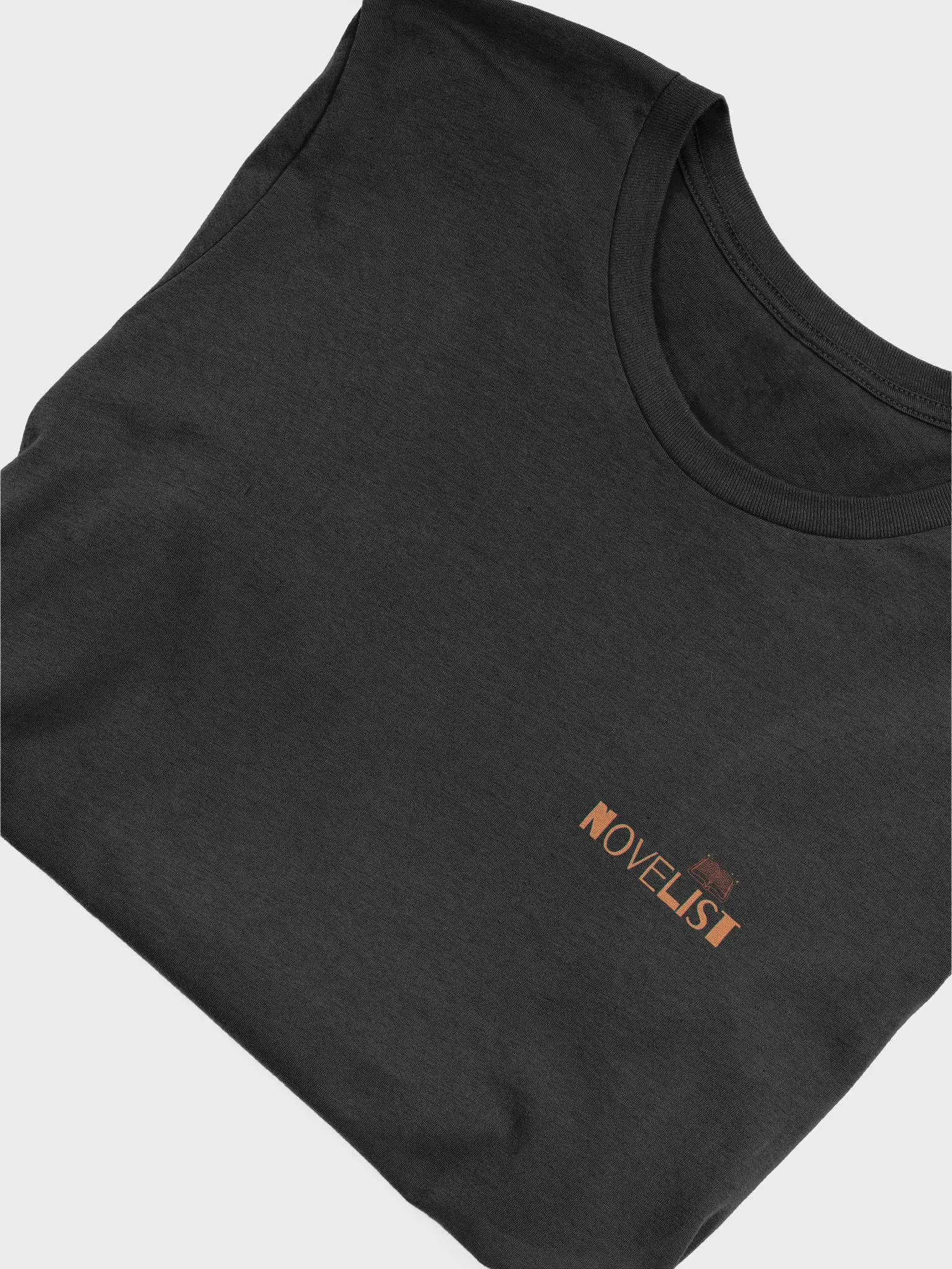 Novelist Orange Text Supersoft T-shirt product image (54)