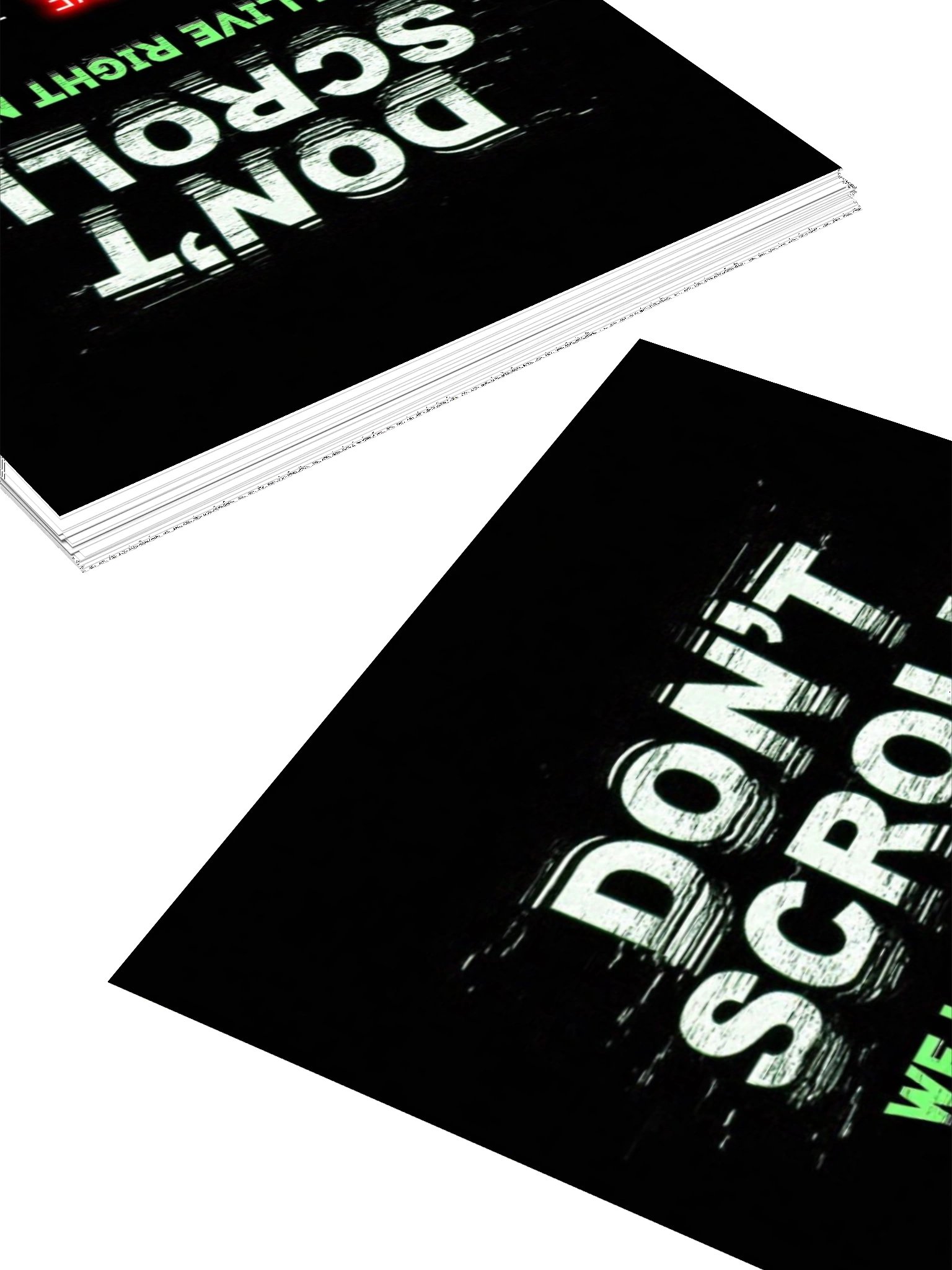 Don’t Scroll Live Sticker product image (4)