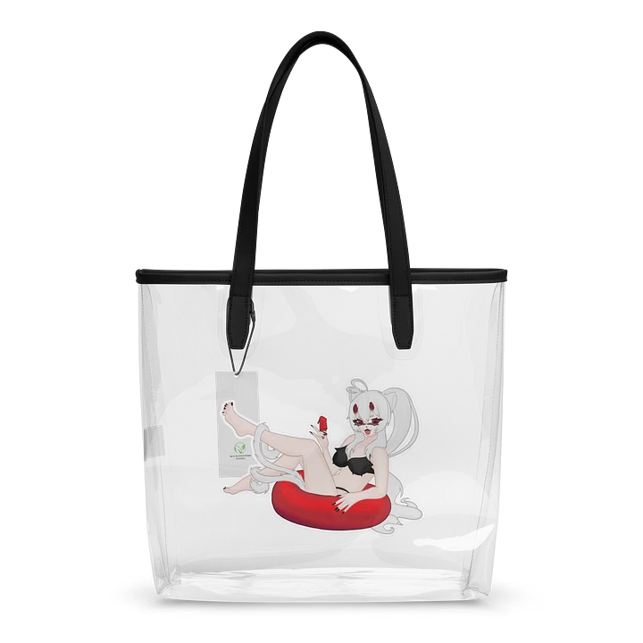 Floatie Neko Clear Plastic Tote product image (2)