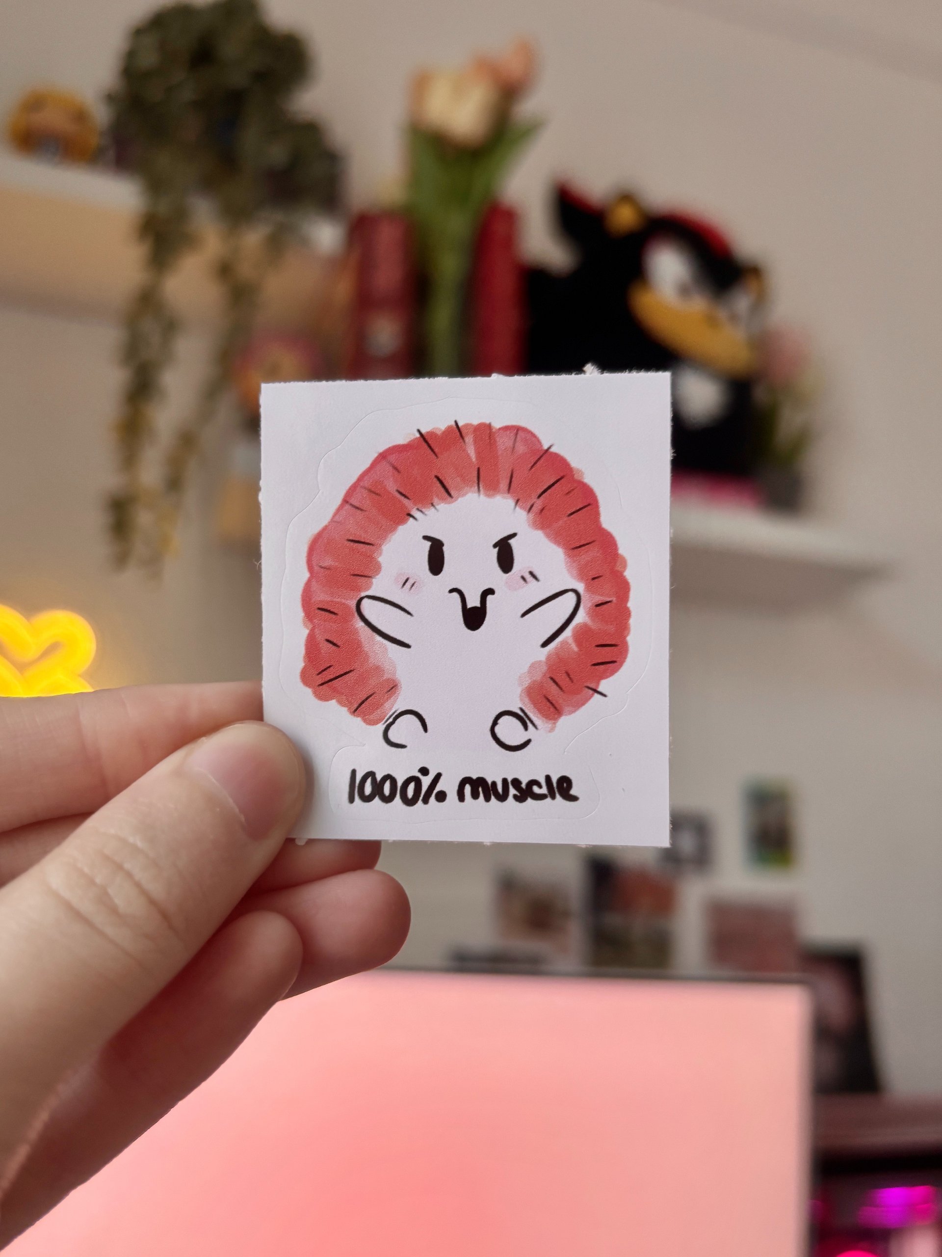 Knuckles 1000% Muscle - Sticker product image (3)