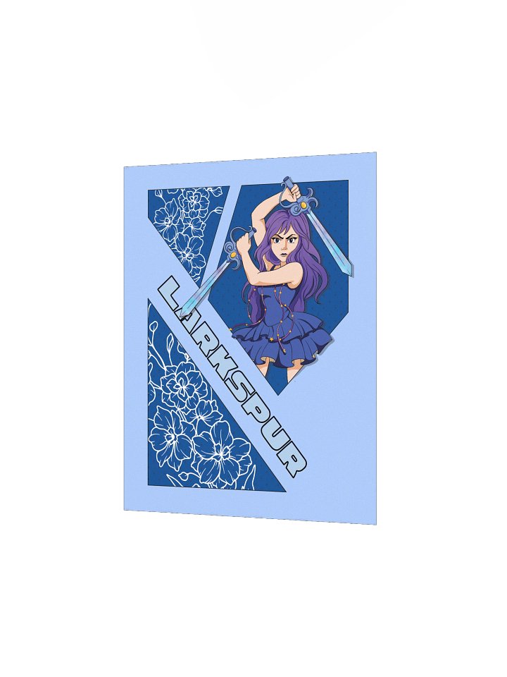 Larkspur Poster product image (2)