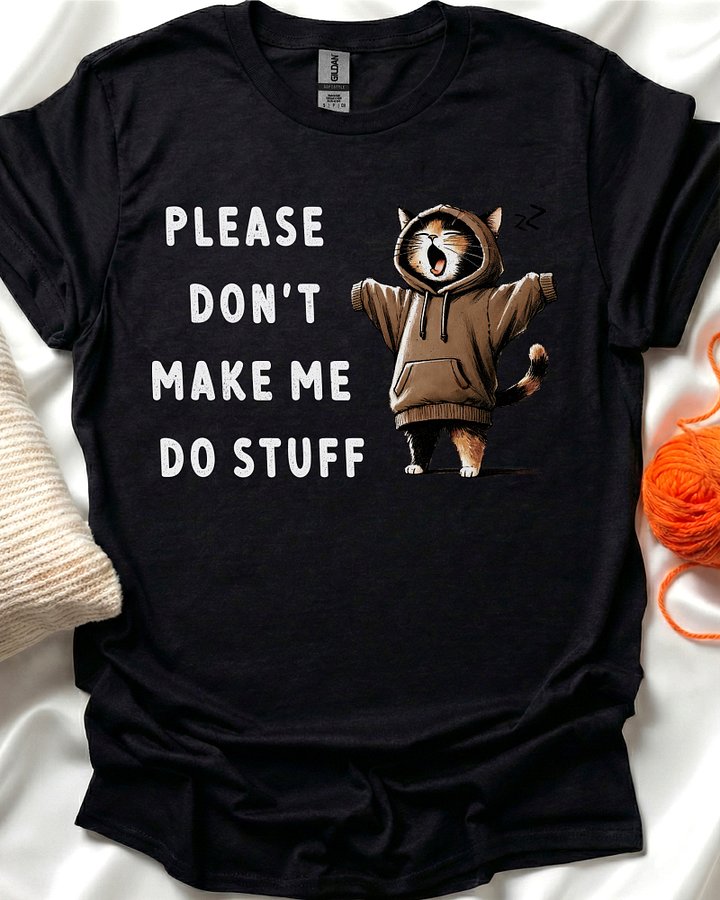 Sleepy Cat T-Shirt product image (1)
