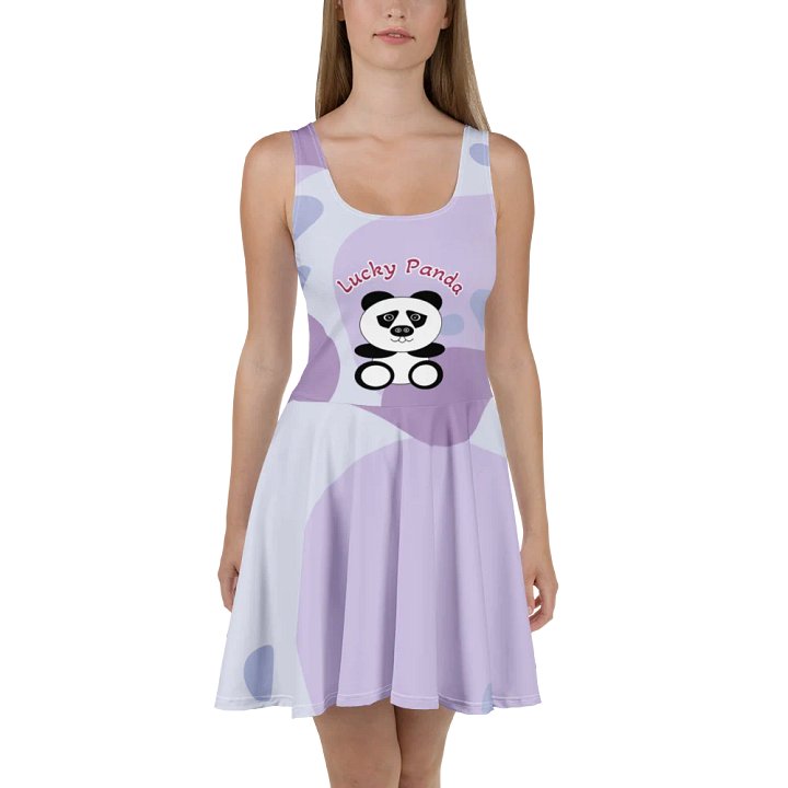 Lucky Panda All-Over Print Skater Dress product image (2)