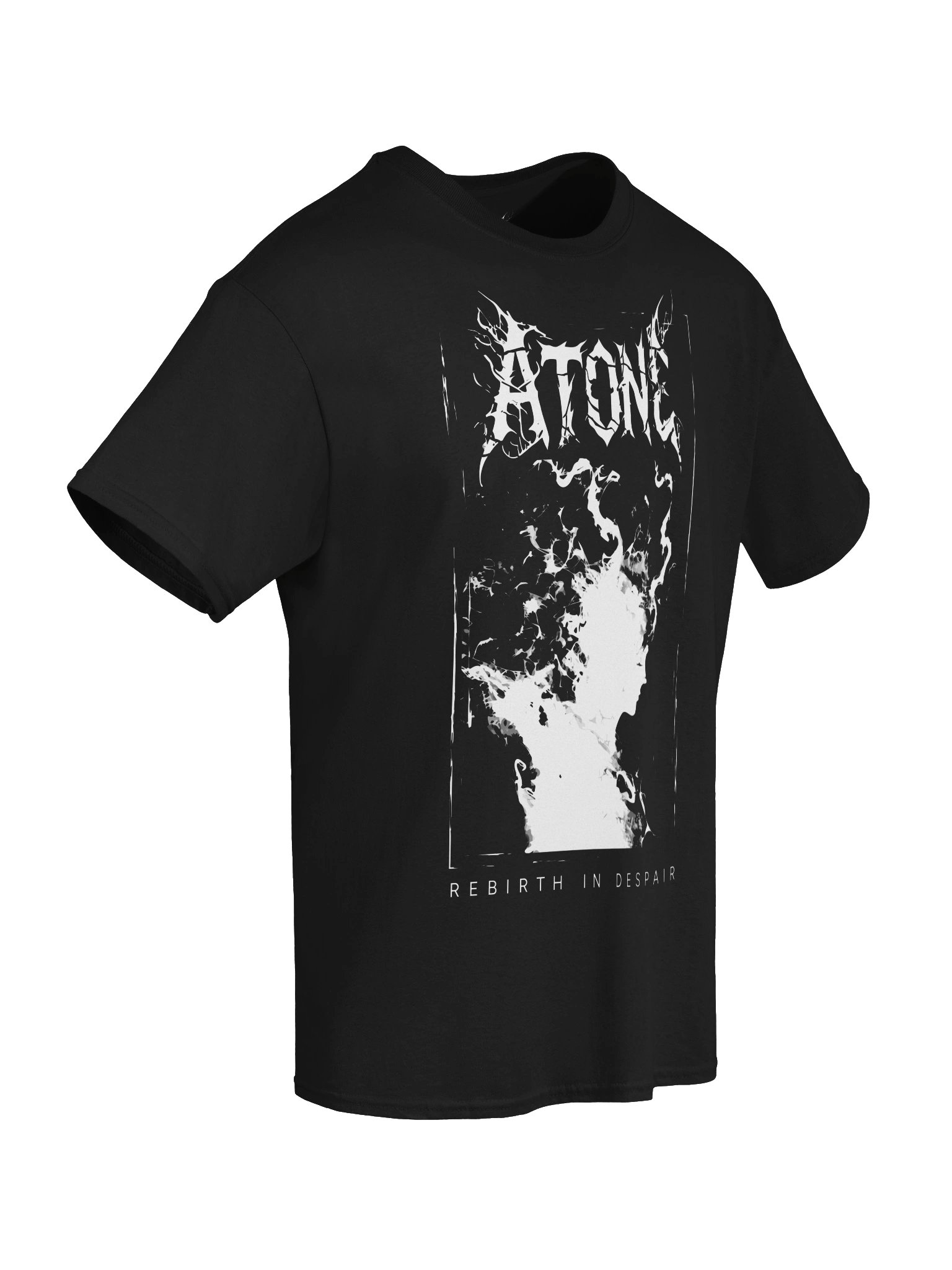 REBIRTH IN DESPAIR - Black & White T-Shirt product image (6)