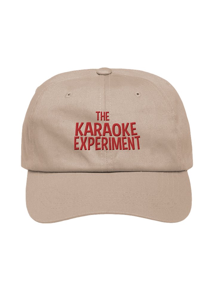 Karaoke Experiment Embroidered Cap product image (33)