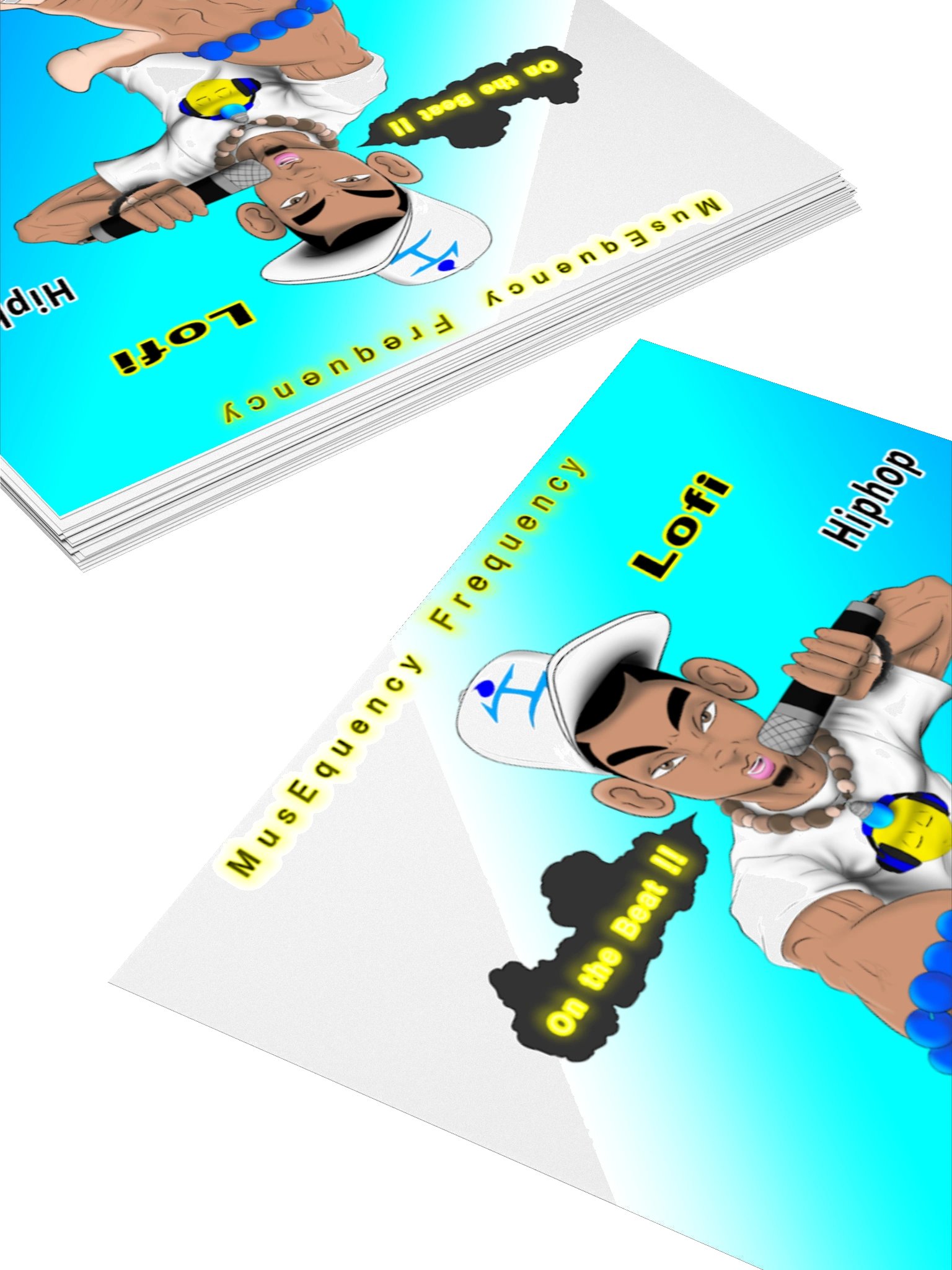 MusEquency Frequency Kiss Cut Stickers product image (11)