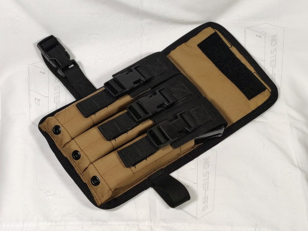 'Ready to ship' Gen-1 Drop leg MP5 Pouch, Coyote/black product image (3)