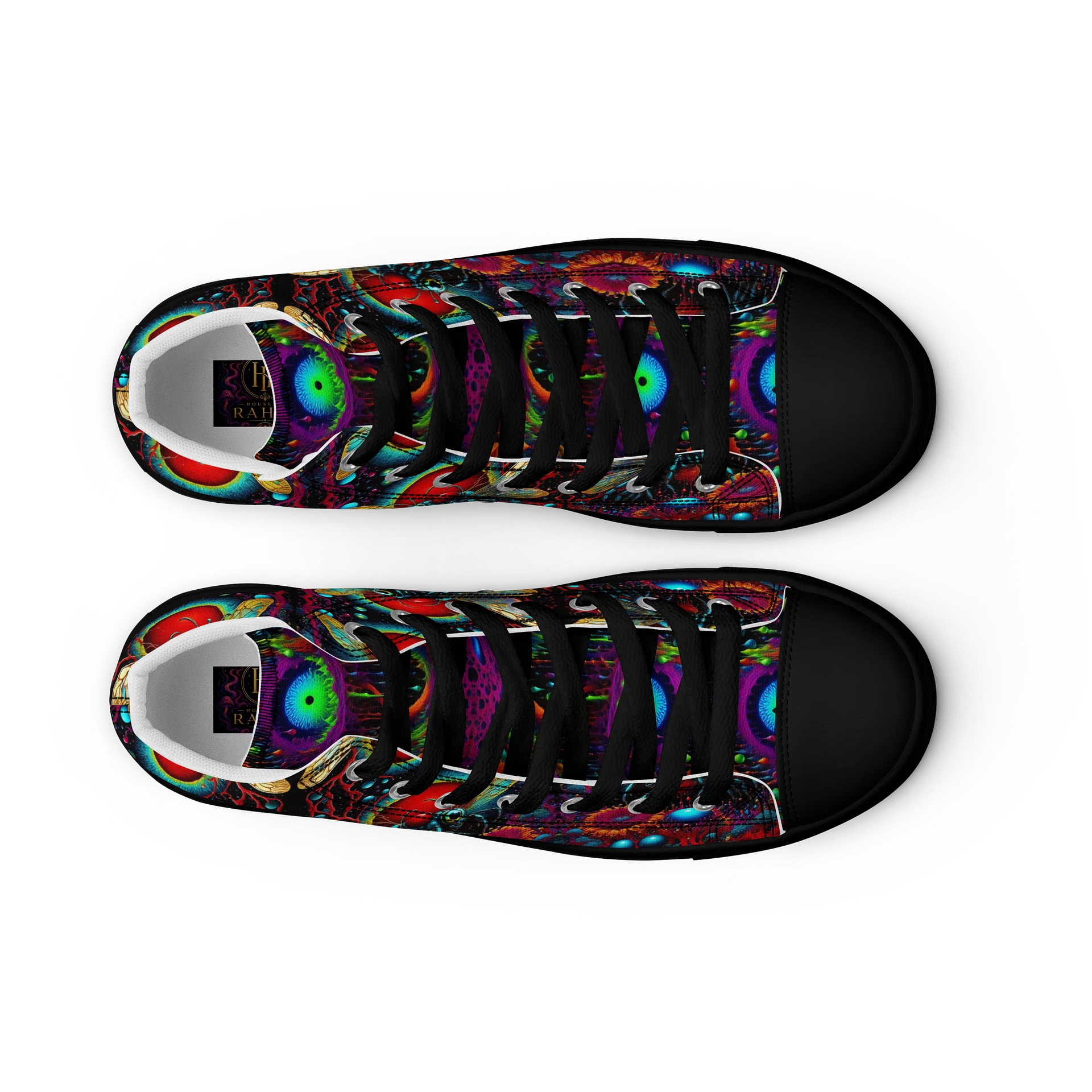 Women's Psychedelic Neon High Tops product image (9)