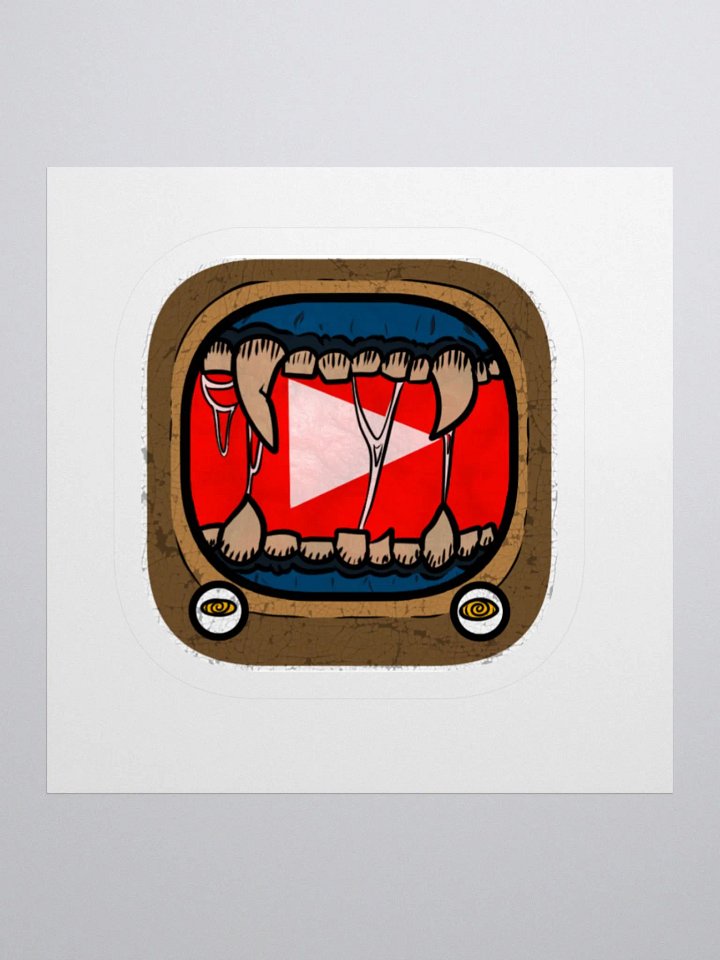 Korny's Youtube Logo Alt Design Sticker product image (1)