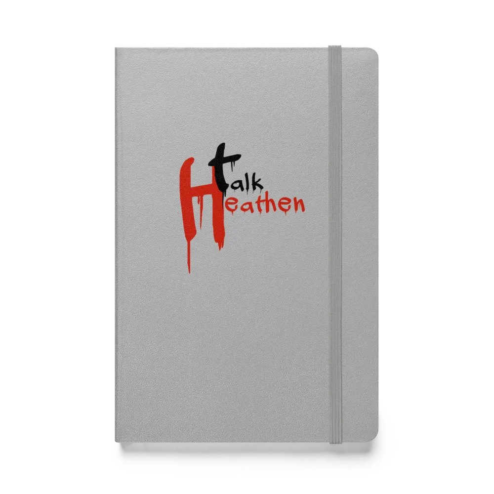 Talk Heathen Hard Cover Notebook product image (1)