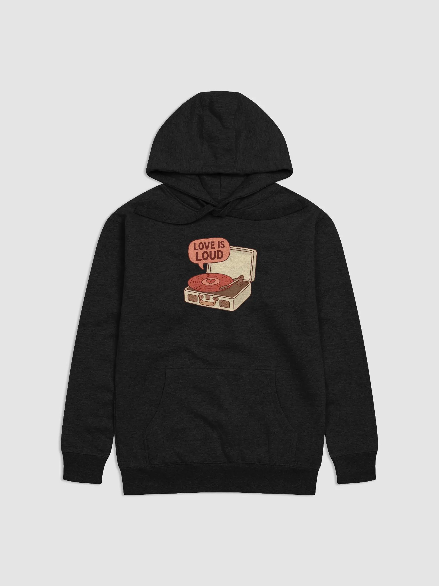 Love Is Loud Premium Hoodie product image (2)