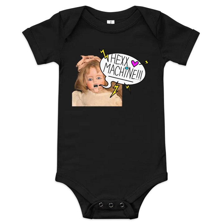 hexx cursed doll onesie product image (1)