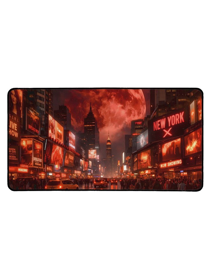 Blood Moon City Desk Mat product image (1)