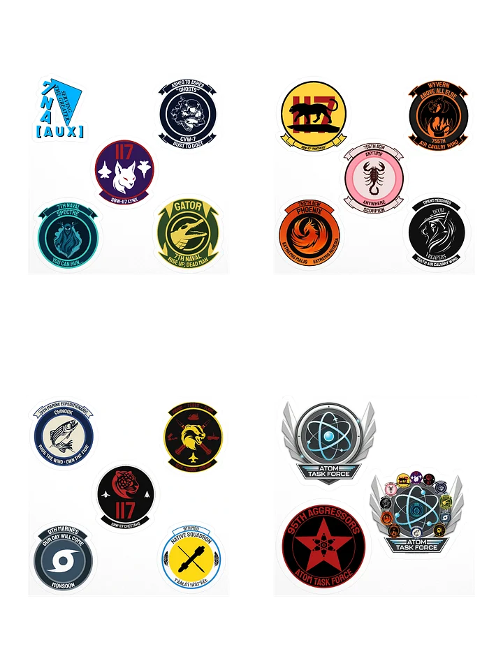 Atom Task Force Official Sticker Bundle Pack! product image (1)